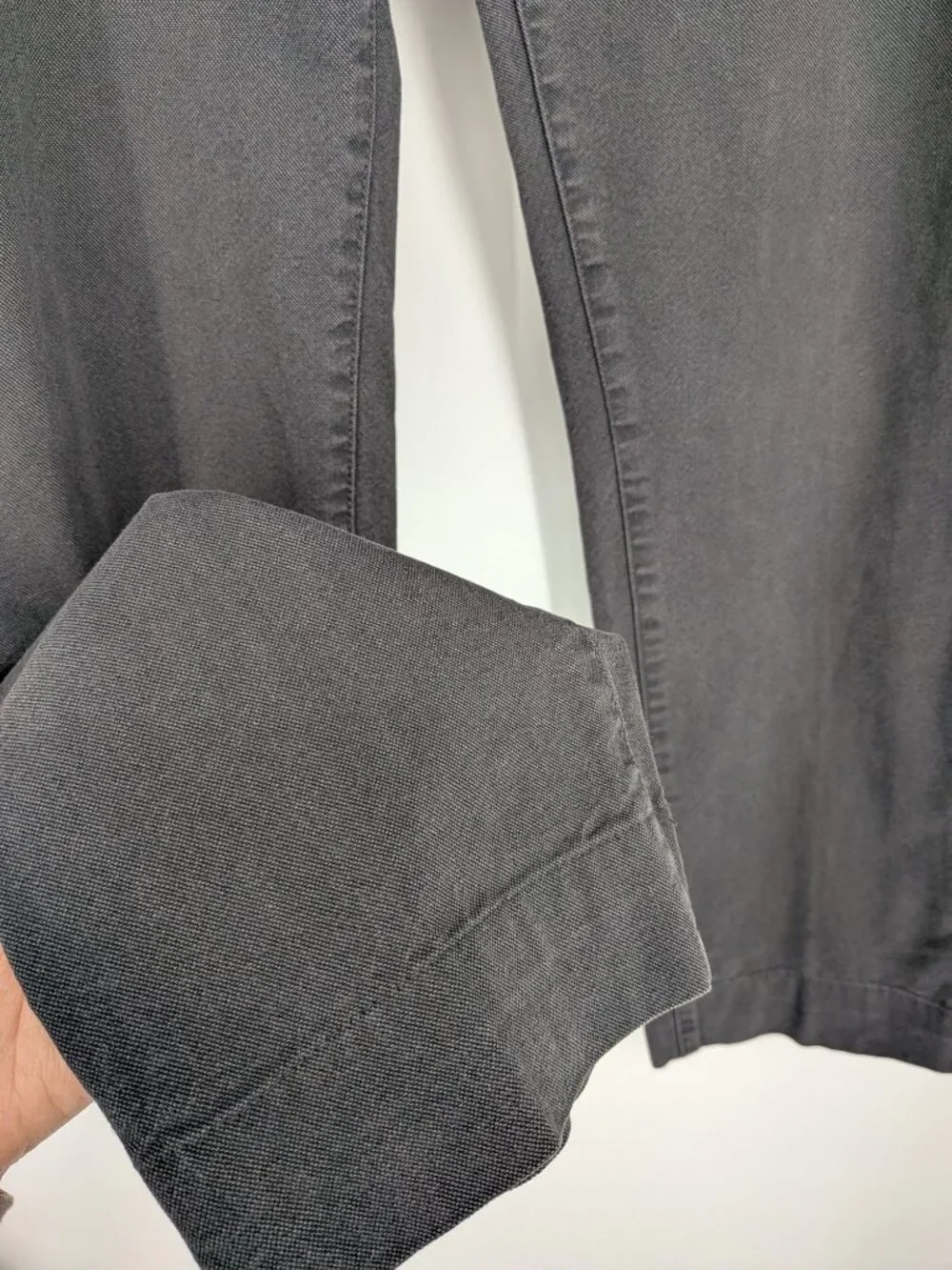 Banana Republic Straight Leg Chino Pants Minimalist Grunge Tailored Trousers 31